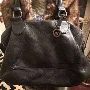 Aubrey Brooke Leather Satchel